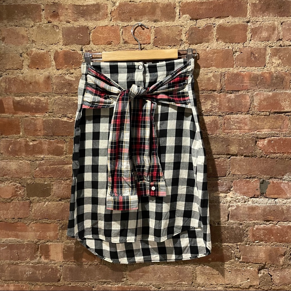 ZARA Flannel skirt